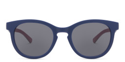 Shop EYE'M Kids Round Sunglasses in Blue online.