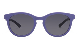 EYE'M Kids Round Sunglasses in Purple/Grey – Product Photo 3