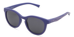 Shop EYE'M Kids Round Sunglasses in Purple online.