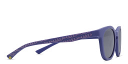 Shop EYE'M Kids Round Sunglasses in Purple online.