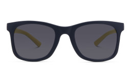 EYE'M Kids Square Sunglasses in Blue/Grey – Product Photo 2