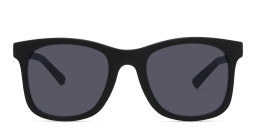 EYE'M Kids Square Sunglasses in Black & Blue – Product Photo 1