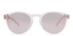 Shop EYE'M Kids Round Sunglasses in Nude/Grey online.