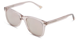 Shop EYE'M Kids Square Sunglasses in Nude online.