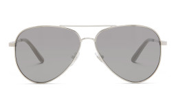 Shop EYE'M Kids Aviator Sunglasses in Silver online.