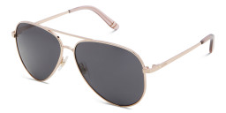 Shop EYE'M Kids Aviator Sunglasses in Gold online.