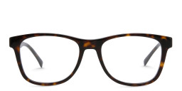 Shop EYE'M Square Eyeglasses in Havana online.