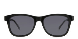 Shop EYE'M Square Eyeglasses in Black online.