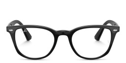 Ray-Ban Junior Kids Square Eyeglasses in Black – Product Photo 1
