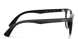 Ray-Ban Junior Kids Square Eyeglasses in Black – Product Photo 3