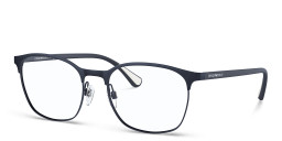 Emporio Armani Square Eyeglasses in Blue – Product Photo 2