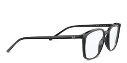 Ray-Ban Logo Signature Unisex Square Eyeglasses in Black – Product Photo 4