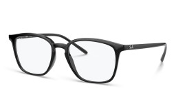 Ray-Ban Unisex Square Eyeglasses in Black – Product Photo 2