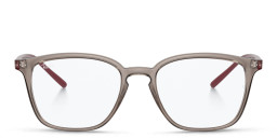 Shop Ray-Ban Unisex Square Eyeglasses in Grey online.