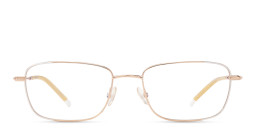 Belvie Rectangle Eyeglasses in White – Product Photo 1