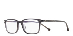 Belvie Unisex Rectangle Eyeglasses in Grey – Product Photo 2