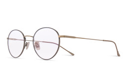 Belvie Unisex Round Eyeglasses in Black – Product Photo 2