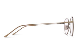 Belvie Unisex Round Eyeglasses in Black – Product Photo 4