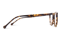 Belvie Unisex Round Eyeglasses in Tortoise – Product Photo 4