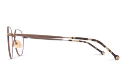 Belvie Unisex Round Eyeglasses in Black – Product Photo 3