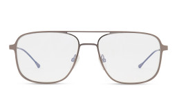 Shop Belvie Unisex Round Eyeglasses in Beige online.