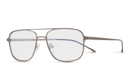 Shop Belvie Unisex Aviator Eyeglasses in Beige online.