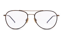 Belvie Aviator Eyeglasses in Brown – Product Photo 2