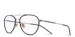 Belvie Aviator Eyeglasses in Black – Product Photo 2