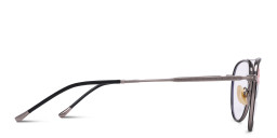 Belvie Aviator Eyeglasses in Black – Product Photo 4
