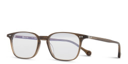 Belvie Unisex Square Eyeglasses in Brown – Product Photo 2