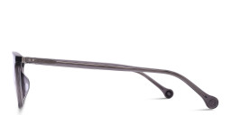 Belvie Unisex Square Eyeglasses in Grey – Product Photo 3