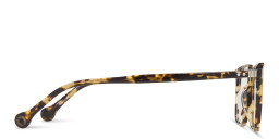 Belvie Unisex Square Eyeglasses in Tortoise – Product Photo 4