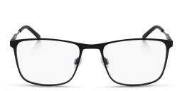 Calvin Klein Wide Rectangle Eyeglasses in Black – Product Photo 1