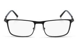 Calvin Klein Wide Rectangle Eyeglasses in Black – Product Photo 1