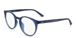 Calvin Klein Unisex Round Eyeglasses in Blue – Product Photo 2