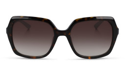 Calvin Klein Oversized Square Sunglasses in Brown/Brown Gradient – Product Photo 1