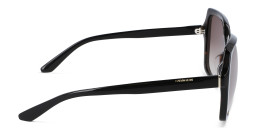 Calvin Klein Oversized Square Sunglasses in Brown – Product Photo 3