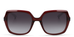 Calvin Klein Oversized Square Sunglasses in Red – Product Photo 1