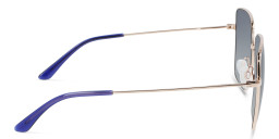 Calvin Klein Oversized Square Sunglasses in Gold – Product Photo 3