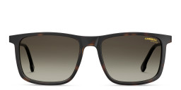 Carrera Rectangle Sunglasses in Havana – Product Photo 1
