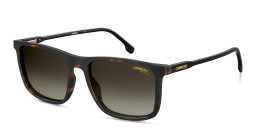 Carrera Rectangle Sunglasses in Havana – Product Photo 2