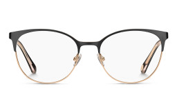 Fossil Cat-Eye Eyeglasses in Black Gold – Product Photo 1