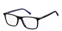 Fossil Rectangle Eyeglasses in Black – Product Photo 2