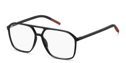 نظارات طبية أفياتور واسعة من تومي هيلفيغر بلون أسود - صورة المنتج 2