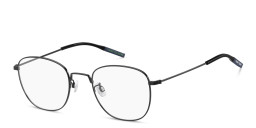 Shop Tommy Hilfiger Square Eyeglasses in Black online.