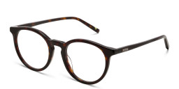 EYE'M Round Eyeglasses in Havana – Product Photo 3