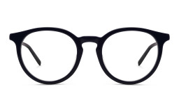 EYE'M Round Eyeglasses in Blue – Product Photo 4