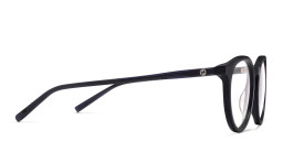 EYE'M Round Eyeglasses in Blue – Product Photo 4