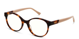 EYE'M Round Eyeglasses in Havana – Product Photo 3