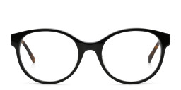 EYE'M Round Eyeglasses in Black – Product Photo 1